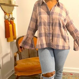 Lane Bryant button down shirt